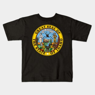 Idaho Coat of Arms Kids T-Shirt